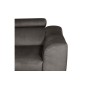 Canapé d'angle convertible en velours luxe 5 places, ASTERIA chocolat clair, angle gauche Canapé d'angle convertible en velours luxe 5 places, ASTERIA chocolat clair, angle gauche