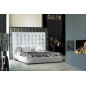 Lit en cuir italien de luxe DODO, blanc, 180x200 Lit en cuir italien de luxe DODO, blanc, 180x200