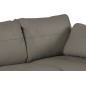 Canapé d'angle convertible en cuir de luxe italien , 5 places CONFORIA, taupe, angle gauche Canapé d'angle convertible en cuir de luxe italien , 5 places CONFORIA, taupe, angle gauche