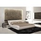 Lit en cuir italien de luxe DREAM, beige, 140x190 Lit en cuir italien de luxe DREAM, beige, 140x190