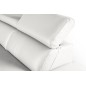 Canapé d'angle relax en 100% tout cuir épais de luxe italien avec relax électrique, 5/6 places KASTER, blanc cassé, angle droit Canapé d'angle relax en 100% tout cuir épais de luxe italien avec relax électrique, 5/6 places KASTER, blanc cassé, angle droit