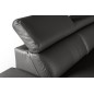 Canapé d'angle relax en 100% tout cuir épais de luxe italien avec relax électrique, 5/6 places KASTER, anthracite, angle gauche Canapé d'angle relax en 100% tout cuir épais de luxe italien avec relax électrique, 5/6 places KASTER, anthracite, angle gauche
