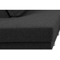 - Canapé d'angle en tissu de qualité CALVI, gris anthracite, angle gauche - Canapé d'angle en tissu de qualité CALVI, gris anthracite, angle gauche