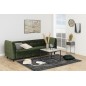 Canapé 3 places avec couchage en tissu Josty couleur vert forêt Canapé 3 places avec couchage en tissu Josty couleur vert forêt