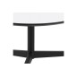 Table basse BARTENS, plateau en mélaminé blanc Table basse BARTENS, plateau en mélaminé blanc