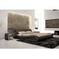 Lit en cuir italien de luxe DREAM, noir, 160x200 Lit en cuir italien de luxe DREAM, noir, 160x200