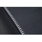 Ensemble Canapé 3 places et 2 places en cuir italien buffle VEGA, gris foncé avec surpiqure gris clair Ensemble Canapé 3 places et 2 places en cuir italien buffle VEGA, gris foncé avec surpiqure gris clair