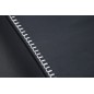 Ensemble Canapé 3 places et 2 places et fauteuil 1 place en cuir italien buffle VEGA, gris foncé avec surpiqure gris clair Ensemble Canapé 3 places et 2 places et fauteuil 1 place en cuir italien buffle VEGA, gris foncé avec surpiqure gris clair
