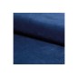 Lit double en tissu velours de qualité ASMA, bleu, avec sommier à lattes, 160x200 Lit double en tissu velours de qualité ASMA, bleu, avec sommier à lattes, 160x200