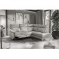 2eme paiement de la commande: Canapé d'angle en cuir italien de luxe 5 places luzerne, avec relax électrique et coffre, gris cla 2eme paiement de la commande: Canapé d'angle en cuir italien de luxe 5 places luzerne, avec relax électrique et coffre, gris cla