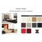 Lit en cuir italien de luxe DREAM, personnalisé, 160x200 Lit en cuir italien de luxe DREAM, personnalisé, 160x200