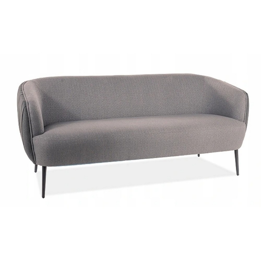 Canapé 3 places en tissu de qualité LENA, gris Canapé 3 places en tissu de qualité LENA, gris