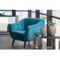 Canapé ELSA 2 places en tissu de qualité, couleur turquoise Canapé ELSA 2 places en tissu de qualité, couleur turquoise