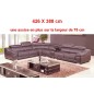 Récapitulatif de la commande: canapé d'angle en cuir buffle italien de luxe londres sur mesure avec une assise en plus de 78 cm Récapitulatif de la commande: canapé d'angle en cuir buffle italien de luxe londres sur mesure avec une assise en plus de 78 cm