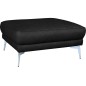 Pouf SPANIA en tout cuir italien haut de gamme vachette, coloris noir Pouf SPANIA en tout cuir italien haut de gamme vachette, coloris noir