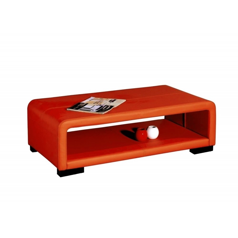 Table basse design italien VERA, orange Table basse design italien VERA, orange