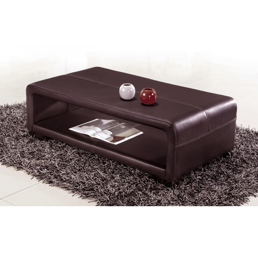 Table basse en design VERA, chocolat Table basse en design VERA, chocolat