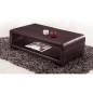 Table basse en design VERA, chocolat Table basse en design VERA, chocolat