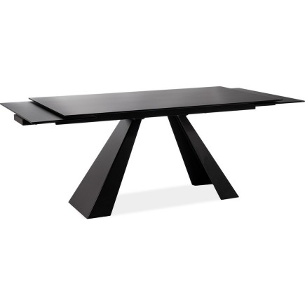Table à manger avec rallonge, luxe Salvina