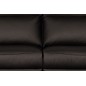 Canapé taille 2 places avec 2 relax en 100% tout cuir épais de luxe italien avec 2 relax électriques, PERINI, chocolat Canapé taille 2 places avec 2 relax en 100% tout cuir épais de luxe italien avec 2 relax électriques, PERINI, chocolat