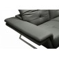 Canapé d'angle COPENHAGUE en 100% TOUT cuir Prestige luxe haut de gamme italien GRIS FONCE (version meilleure qualité), angle dr Canapé d'angle COPENHAGUE en 100% TOUT cuir Prestige luxe haut de gamme italien GRIS FONCE (version meilleure qualité), angle dr