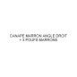 Autre paiement de la commande en Paypal: Canapé d'angle en cuir italien 7/8 places elixir, marron, angle droit et Ensemble de 3