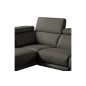 - Canapé d'angle relax en 100% tout cuir épais de luxe italien avec relax électrique, 5/6 places DALI, anthracite, angle gauche - Canapé d'angle relax en 100% tout cuir épais de luxe italien avec relax électrique, 5/6 places DALI, anthracite, angle gauche