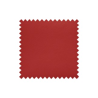 Canapé d'angle convertible en cuir italien de luxe 5/6 places FINLANDE avec coffre, rouge foncé, angle gauche