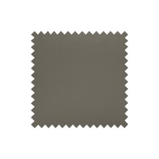 Canapé d'angle convertible en cuir italien de luxe 5/6 places FINLANDE avec coffre, taupe, angle gauche