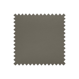 Canapé 3 places convertible en cuir italien de luxe ALVINE, couleur taupe
