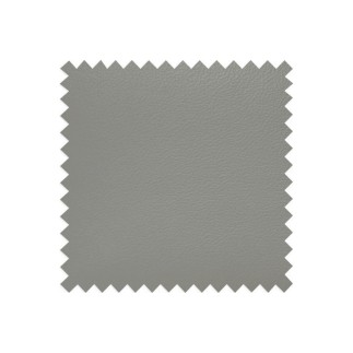 Canapé 3 places convertible en cuir italien de luxe ALVINE, gris clair