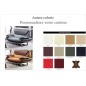 Canapé 2 places en cuir italien SICILIA, couleurs personnalisées Canapé 2 places en cuir italien SICILIA, couleurs personnalisées