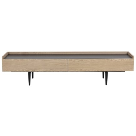 Meuble TV design de qualité avec rangement spacieux, CONTI