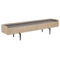 Meuble TV design de qualité avec rangement spacieux, CONTI Meuble TV design de qualité avec rangement spacieux, CONTI