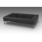 Table basse design CONTI, noire Table basse design CONTI, noire
