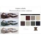 2eme paiement de la commande: Canapé relax et convertible en cuir de buffle italien de luxe 5/6 places yuca, couleur personnalis