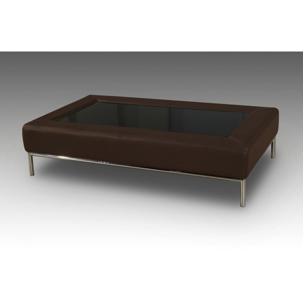 Table basse design CONTI, chocolat Table basse design CONTI, chocolat
