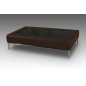 Table basse design CONTI, chocolat Table basse design CONTI, chocolat
