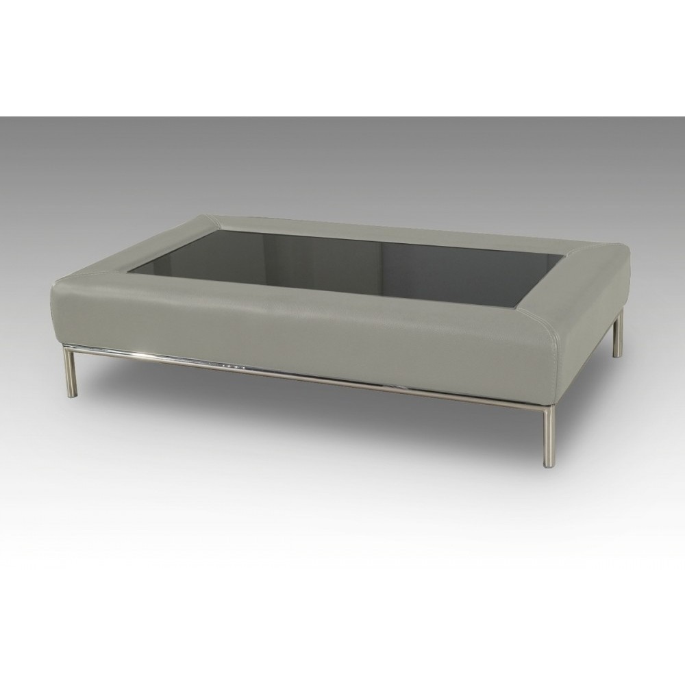 Table basse design CONTI, gris clair Table basse design CONTI, gris clair