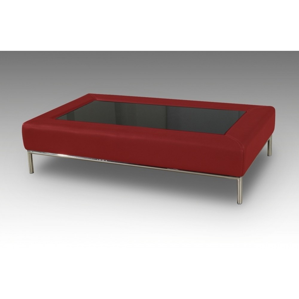 Table basse design CONTI, bordeaux Table basse design CONTI, bordeaux