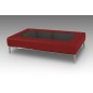 Table basse design CONTI, bordeaux Table basse design CONTI, bordeaux