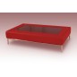 Table basse design CONTI, rouge Table basse design CONTI, rouge