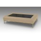 Table basse design CONTI, beige Table basse design CONTI, beige
