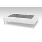 Table basse design CONTI, blanc Table basse design CONTI, blanc
