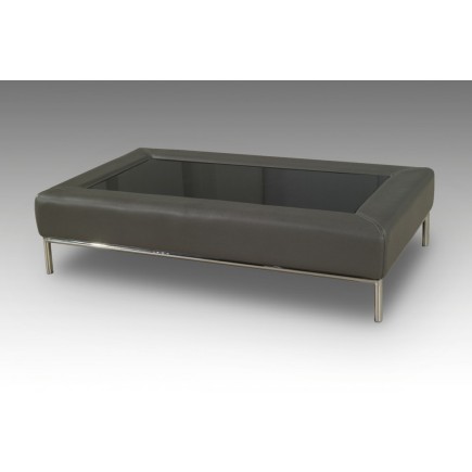 Table basse design CONTI, gris foncé