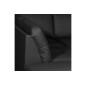 - Canapé d'angle convertible en cuir italien de luxe 4/5 places avec coffre, FARELI, noir, angle gauche - Canapé d'angle convertible en cuir italien de luxe 4/5 places avec coffre, FARELI, noir, angle gauche