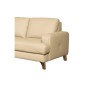 Canapé d'angle convertible en cuir italien de luxe 4/5 places avec coffre, FARELI, beige, angle gauche Canapé d'angle convertible en cuir italien de luxe 4/5 places avec coffre, FARELI, beige, angle gauche