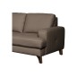 Canapé d'angle convertible en cuir italien de luxe 4/5 places avec coffre, FARELI, taupe, angle gauche Canapé d'angle convertible en cuir italien de luxe 4/5 places avec coffre, FARELI, taupe, angle gauche
