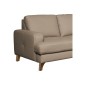 Canapé d'angle convertible en cuir italien de luxe 4/5 places avec coffre, FARELI, taupe, angle droit Canapé d'angle convertible en cuir italien de luxe 4/5 places avec coffre, FARELI, taupe, angle droit
