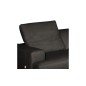 Canapé d'angle en 100% tout cuir épais de luxe italien 5/6 places PORTO, noir, angle droit Canapé d'angle en 100% tout cuir épais de luxe italien 5/6 places PORTO, noir, angle droit